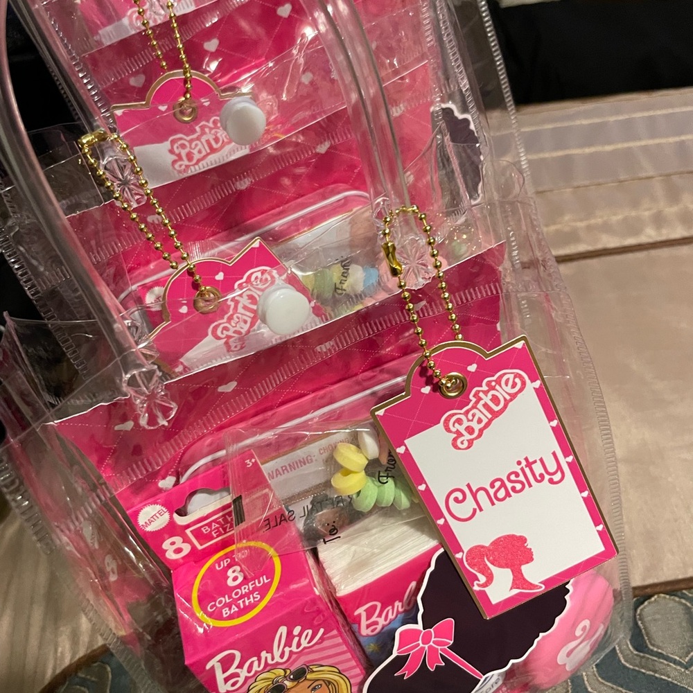 Barbie Pink and Gold Accessory Collection